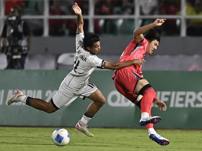 Timnas U-23 vs Korsel.