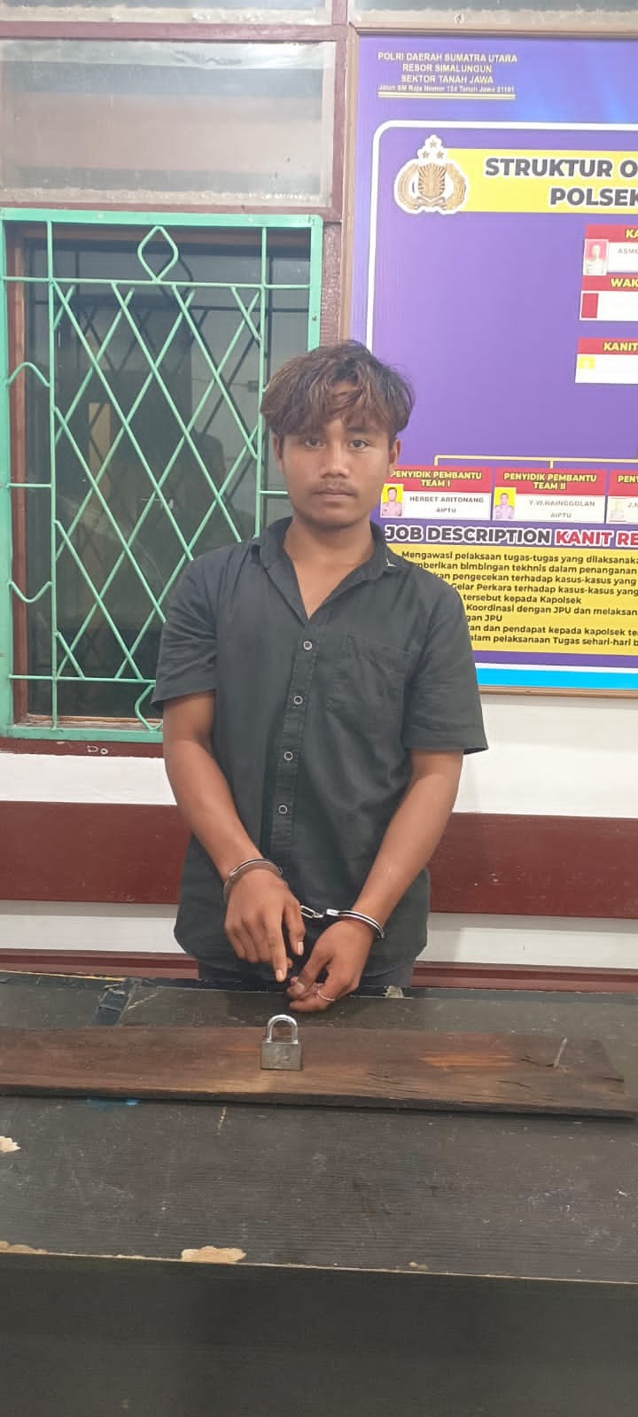 Iqbal Wijaya, pelaku pembobolan warung kelontong di Simalungun yang buron lima bulan, akhirnya ditangkap polisi.