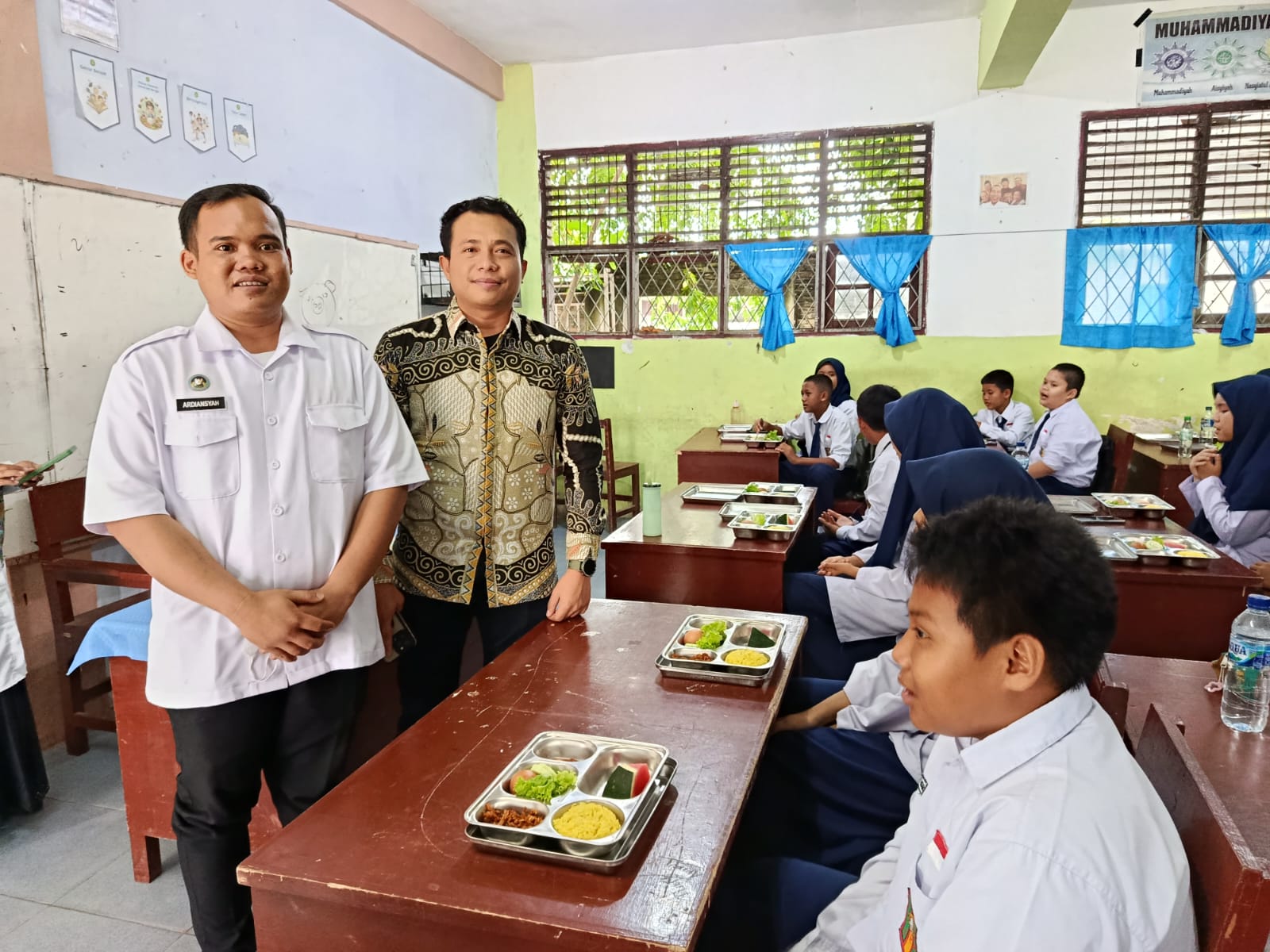 Launching Satuan Pelayanan Pemenuhan Gizi Kota Kisaran Timur #004", Senin (15/9).