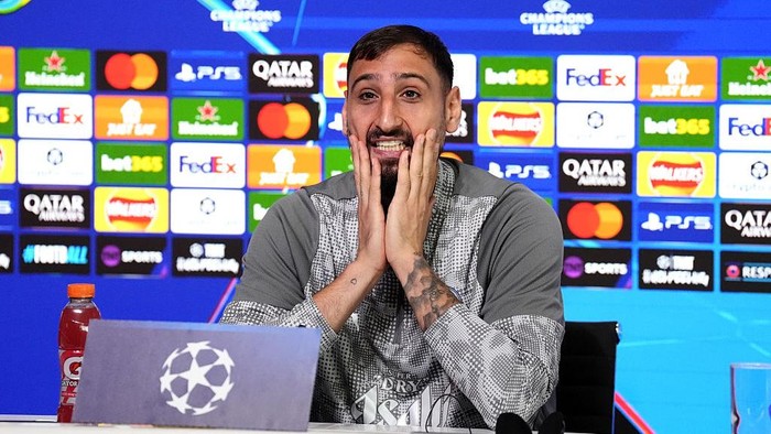 Gianluigi Donnarumma jalani debut Liga Champions bersama Manchester City kontra Napoli