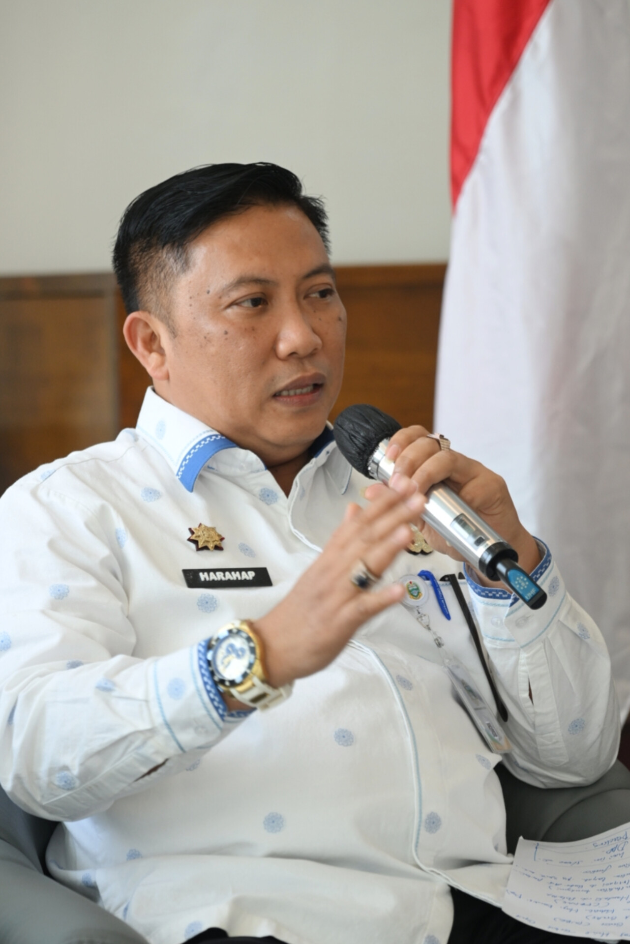 Kadis Kominfo Sumut, Erwin Hotmansyah Harahap.