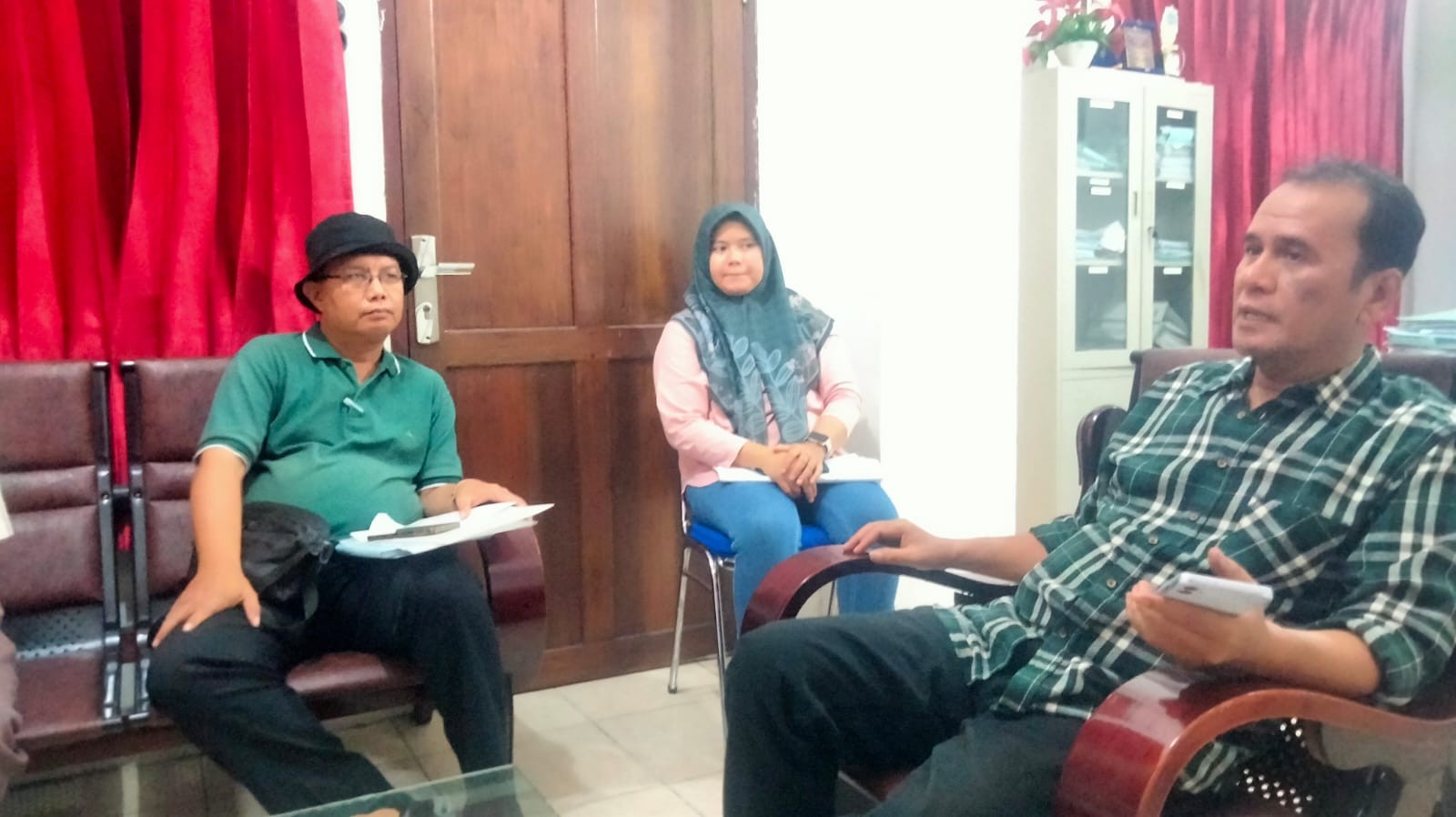Dirut PD PHJ Bolmen Silalahi.