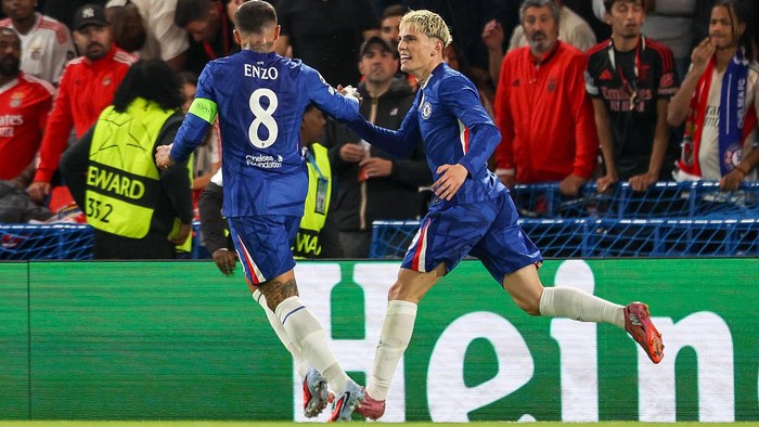 Alejandro Garnacho jadi aktor utama terciptanya gol bunuh diri yang memastikan kemenangan Chelsea atas Benfica.
