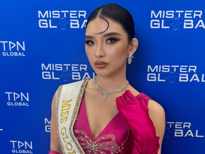 Angela Lillo resmi terpilih sebagai Miss Global Indonesia 2025 dan siap bersaing di ajang Miss Global 2025 di Bali, April 2026.