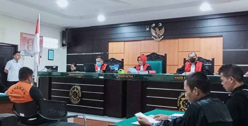 Pengadilan Negeri Kisaran menggelar persidangan lanjutan terkait perdagangan ilegal sisik trenggiling.