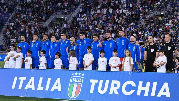 Timnas Italia vs Israel igelar di Udine.