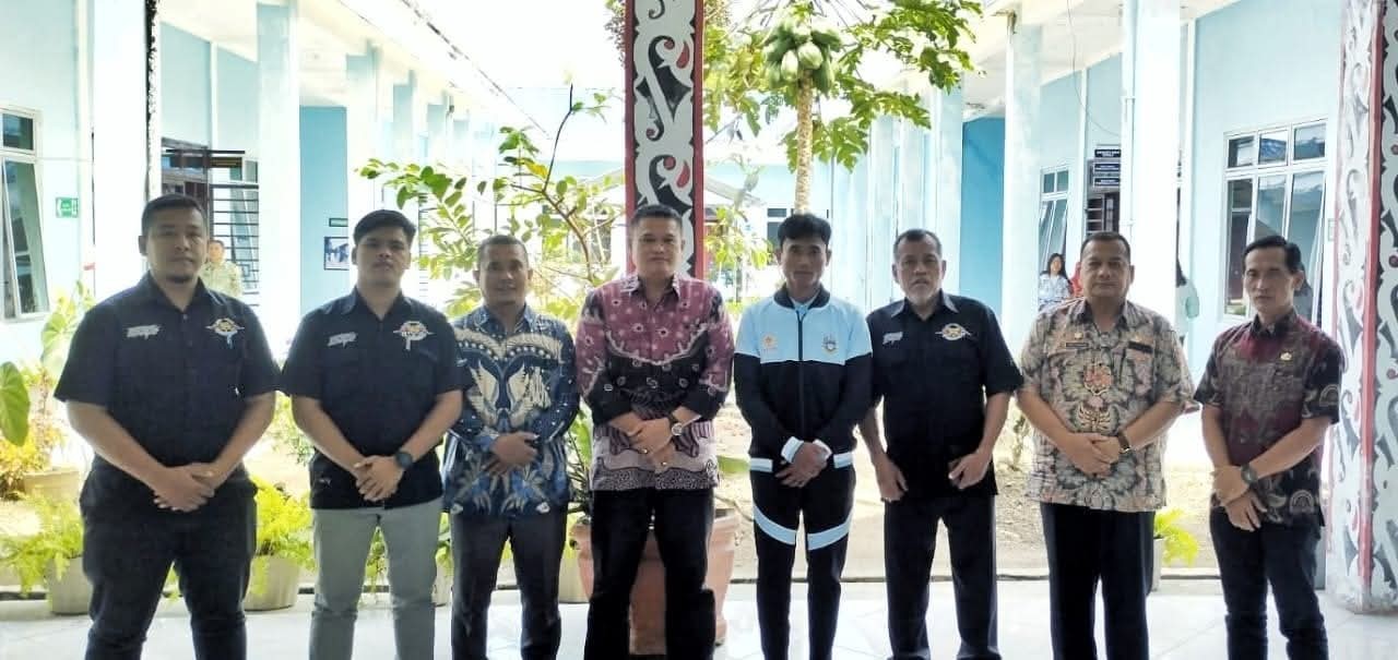 Pelepasan atlet Tarung Derajat Kabupaten Simalungun, Ramadhan Fitra, yang akan berlaga di PON Beladiri 2025 di Kudus.