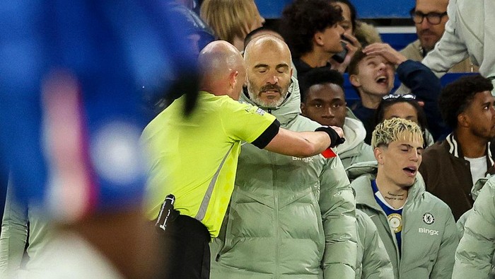 Pelatih Chelsea Enzo Maresca.