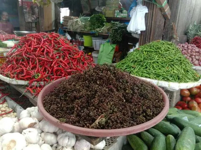 Andaliman yang dijual di pasar tradisional Toba dengan harga mencapai Rp350 ribu per kilogram.
