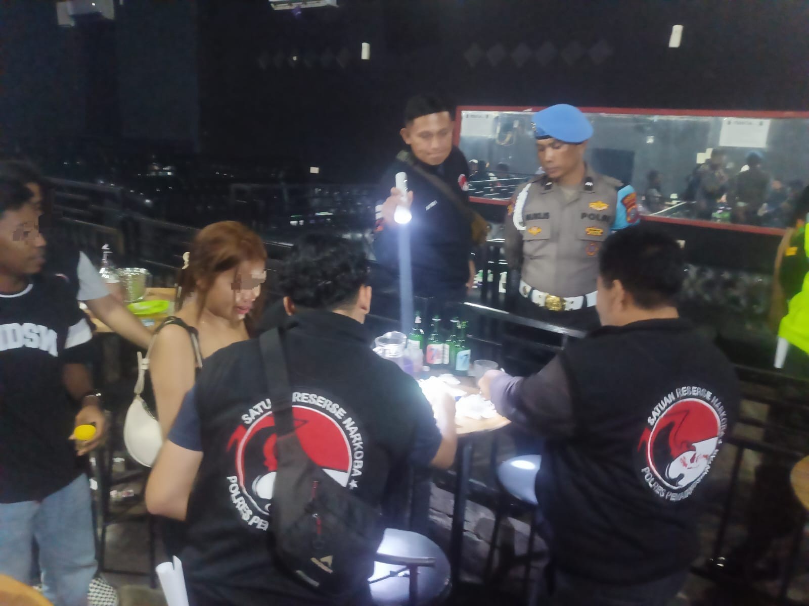 Razia THM di Kota Pematangsiantar.