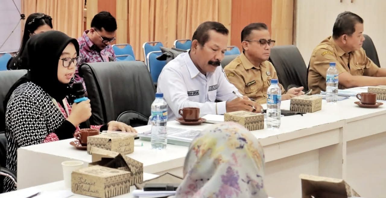 FGD membahas penyusunan RP3KP Kabupaten Simalungun Periode 2025&ndash;2045 di Balai Harungguan.