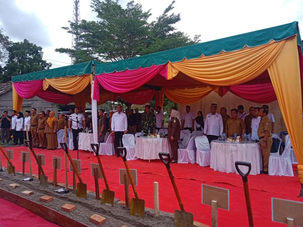 Peletakan batu pertama pembangunan Satuan Pelayanan Pemenuhan Gizi (SPPG) Kota Tanjungbalai.