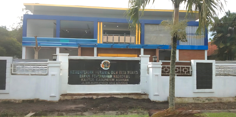 Kantor BPN Asahan.