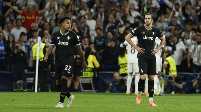 Juventus kalah 0-1 dari Real Madrid di Santiago Bernabeu, Kamis (23/10/2025) dini hari WIB.