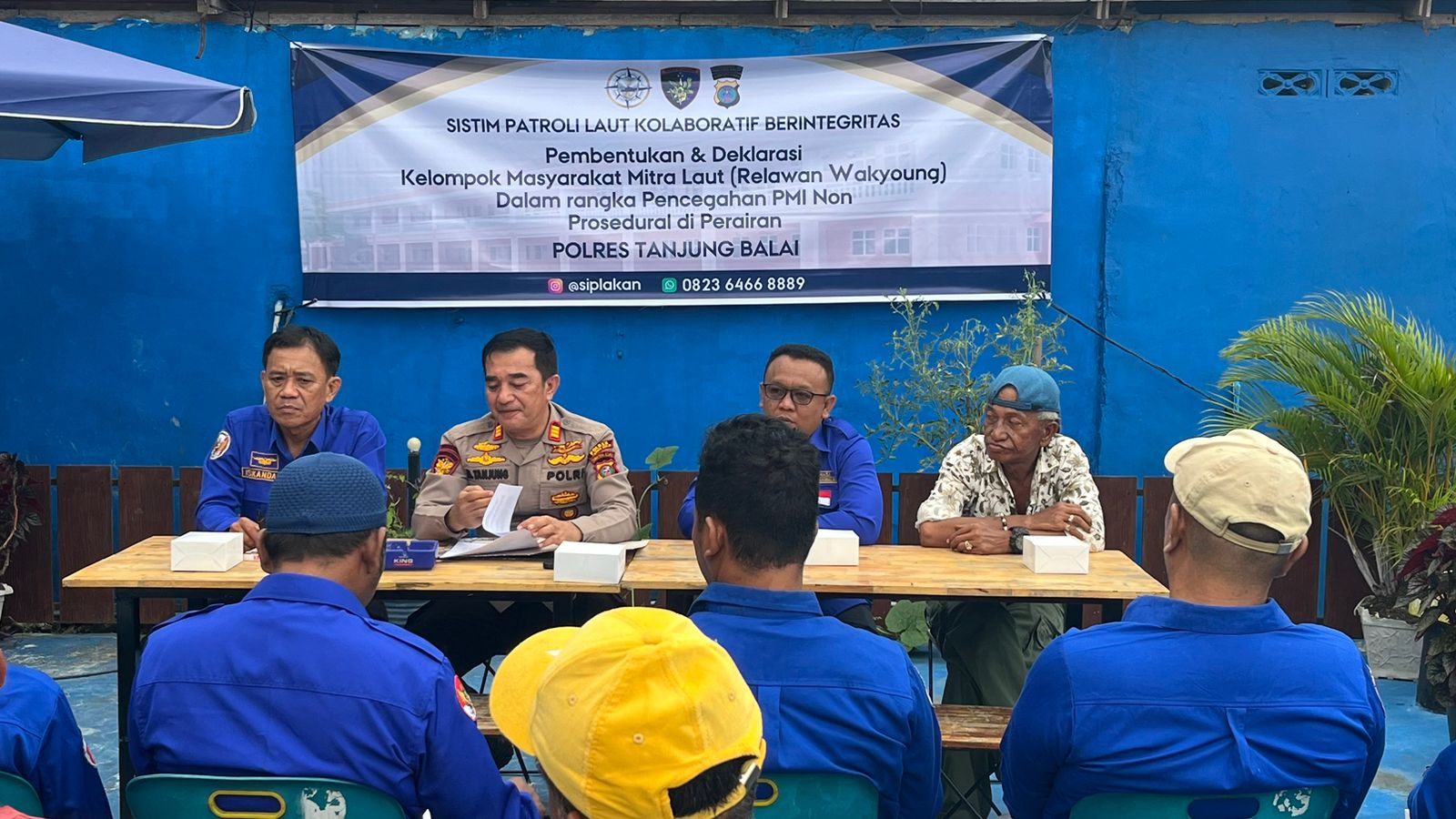 Satpolairud Polres Tanjungbalai membentuk Kelompok Masyarakat Mitra Laut untuk mencegah PMI ilegal di wilayah perairan.