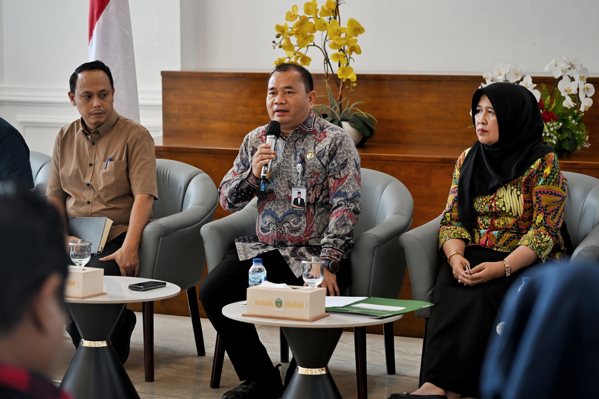 BKAD Provinsi Sumut menggelar konferensi pers terkait &ldquo;Dinamika Pengelolaan Keuangan Daerah&rdquo;.