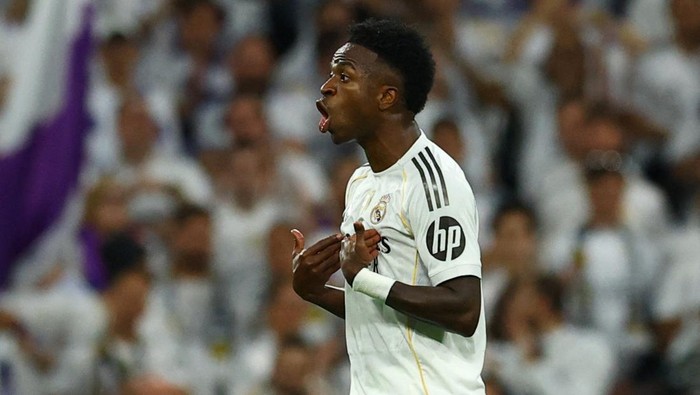 Vinicius Junior terekam marah-marah kepada pelatih Real Madrid Xabi Alonso saat laga El Clasico kontra Barcelona.