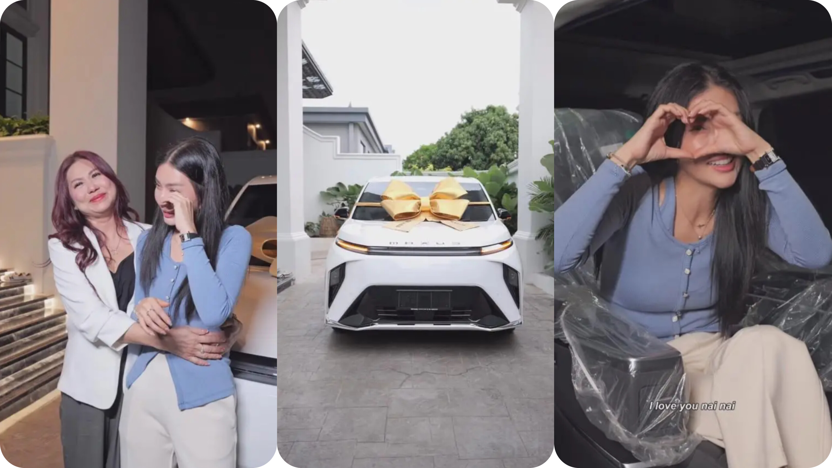 Sarwendah terharu menerima kado mobil baru dari almarhum ayahnya, sesuai pesan terakhir sebelum wafat.
