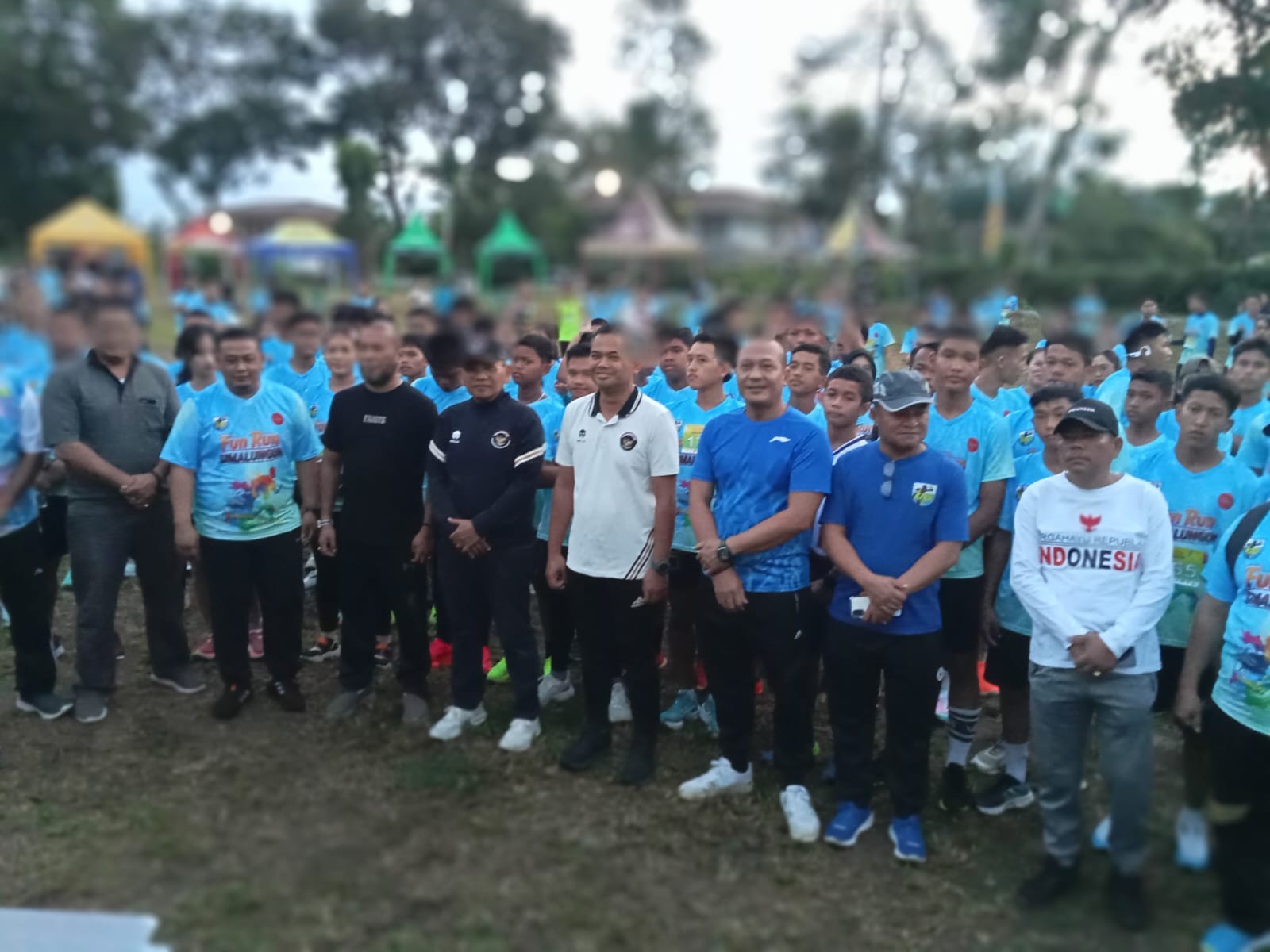 Fun Run DPD KNPI Kabupaten Simalungun Tahun 2025 diikuti 500 pelari dari berbagai kalangan.