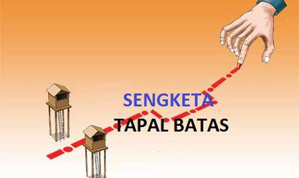 Tapal batas - Ilustrasi.