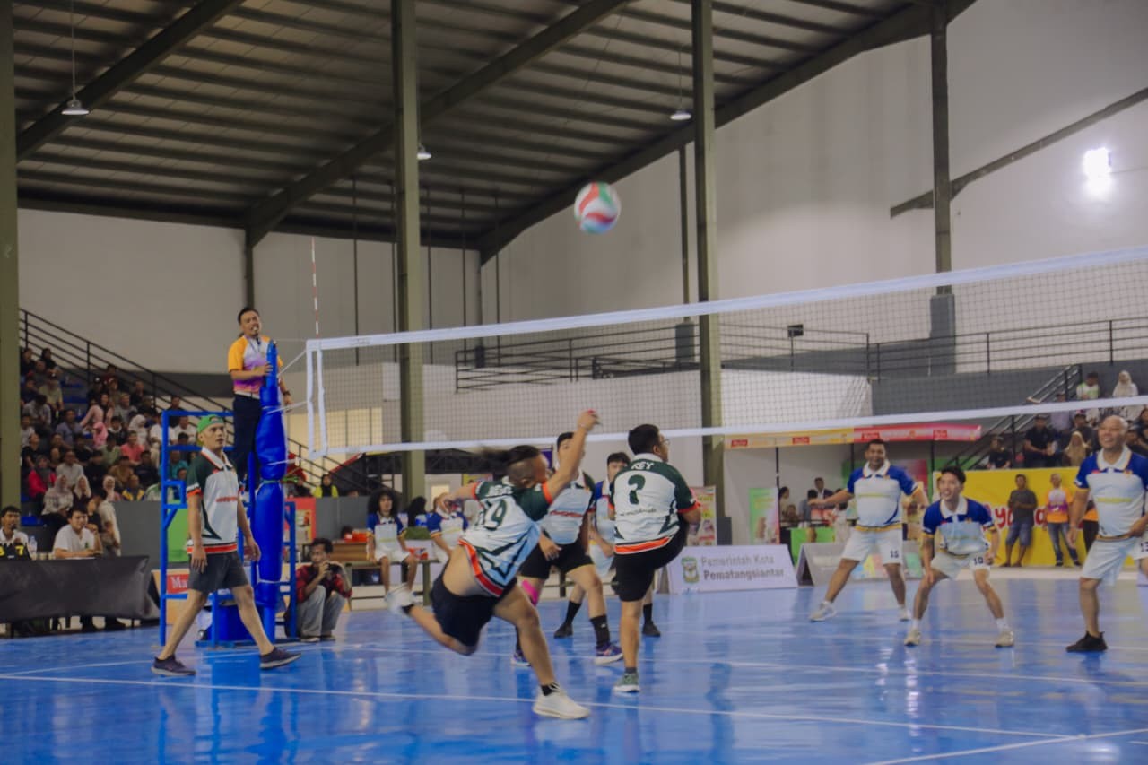 Pertandingan final Maritim Simalungun menghadapi Doge-Doge Asahan pada KONI Siantar Cup 2025.