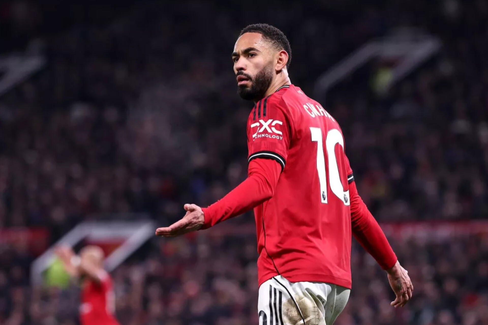 Matheus Cunha saat tampil bersama Manchester United. Ruben Amorim menilai kontribusi Cunha lebih dari sekadar gol.