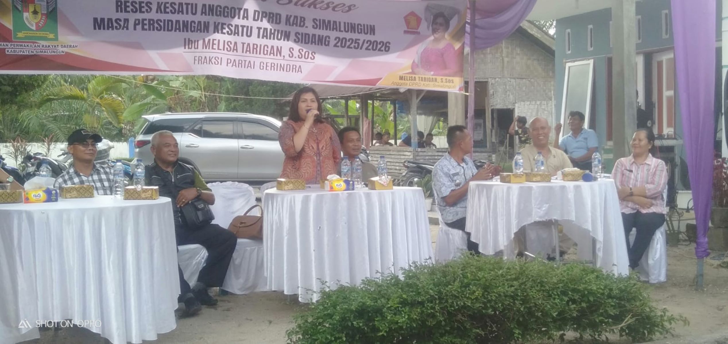 Anggota DPRD Simalungun Reses Di Desa Silakidir.