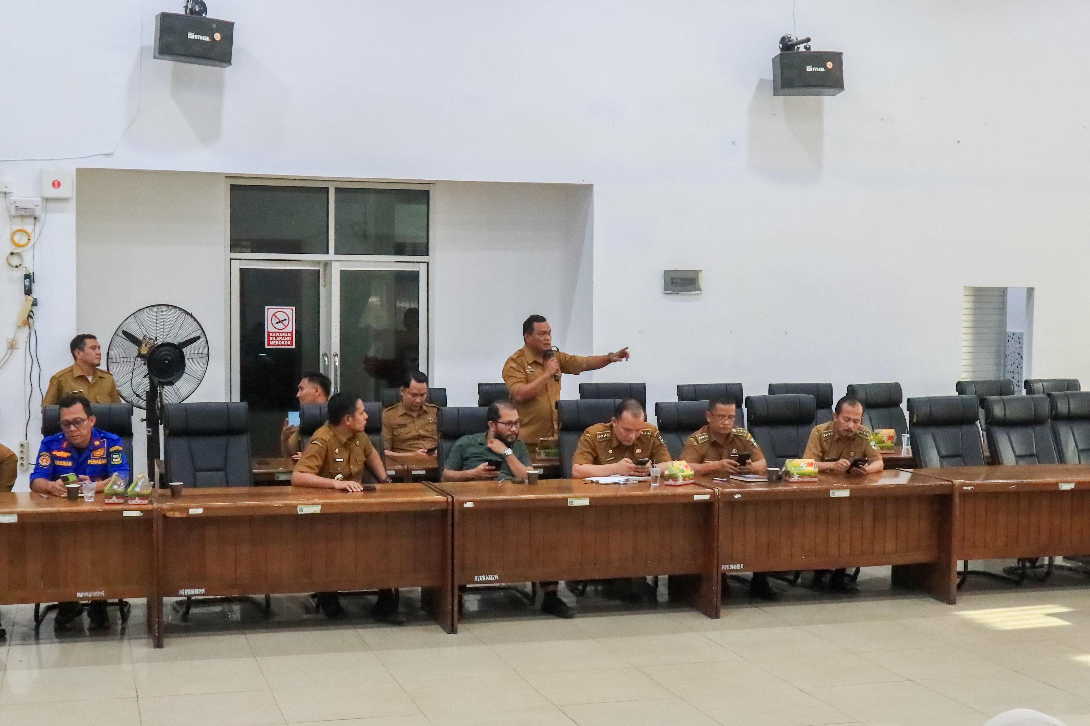 Rapat Kesiapsiagaan Natal 2025 dan Tahun Baru 2026 yang digelar Pemko Pematangsiantar.