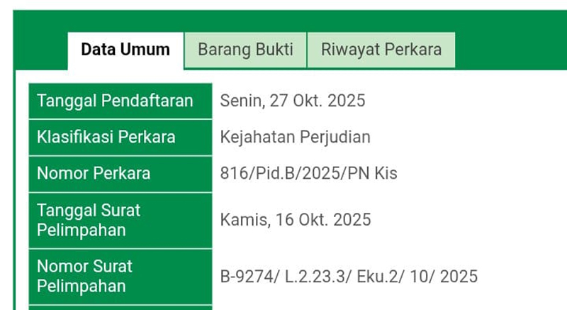 SIPP PN Kisaran&nbsp;