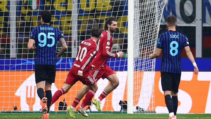 Dominik Szoboszlai mengeksekusi penalti yang memastikan kemenangan 1-0 Liverpool atas Inter Milan di Giuseppe Meazza.