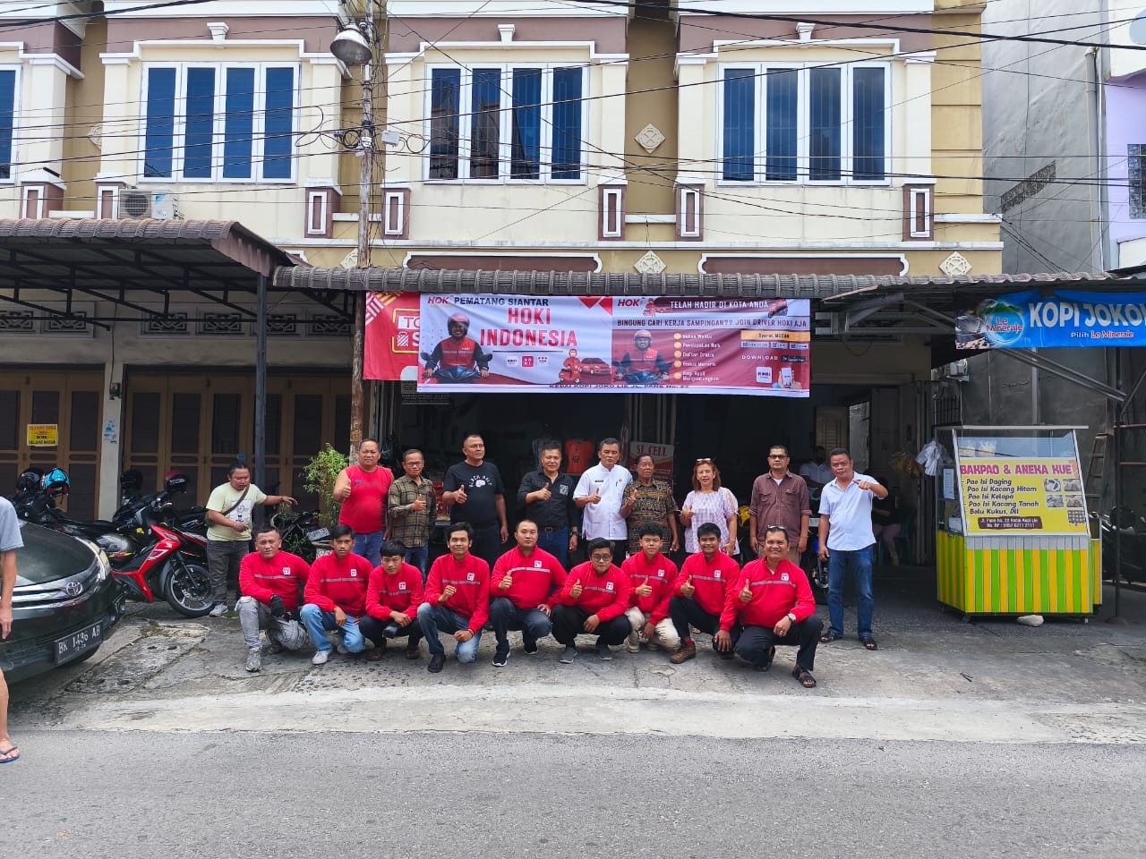 Launching Hoki Indonesia di Kedai Kopi Jokolie, Pematangsiantar.