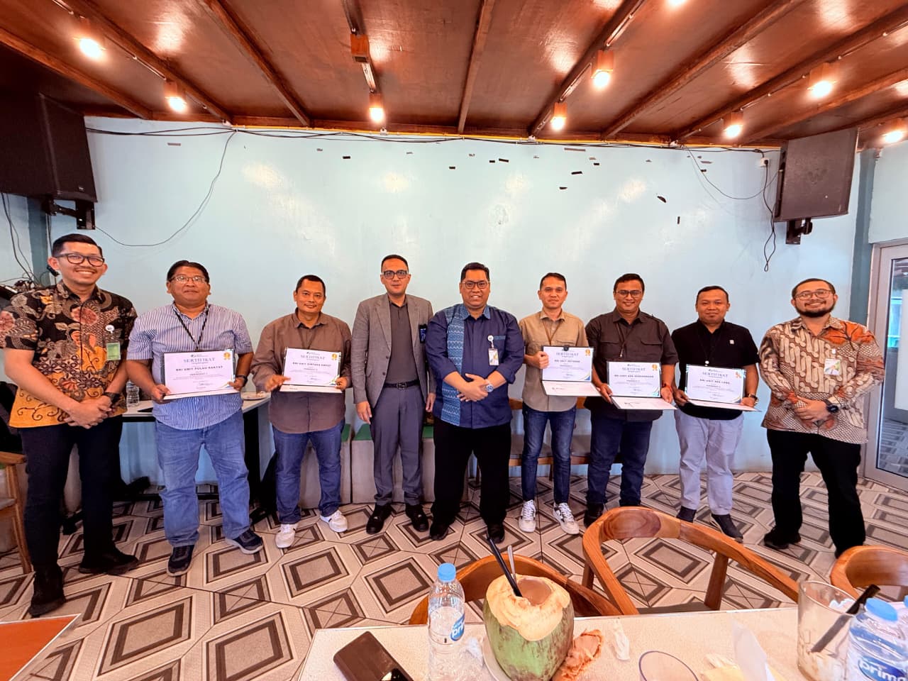 Penyerahan hadiah Program Racing Pendaftaran Kepesertaan Bagi Nasabah KUR di BRI Kisaran dan Tanjungbalai.