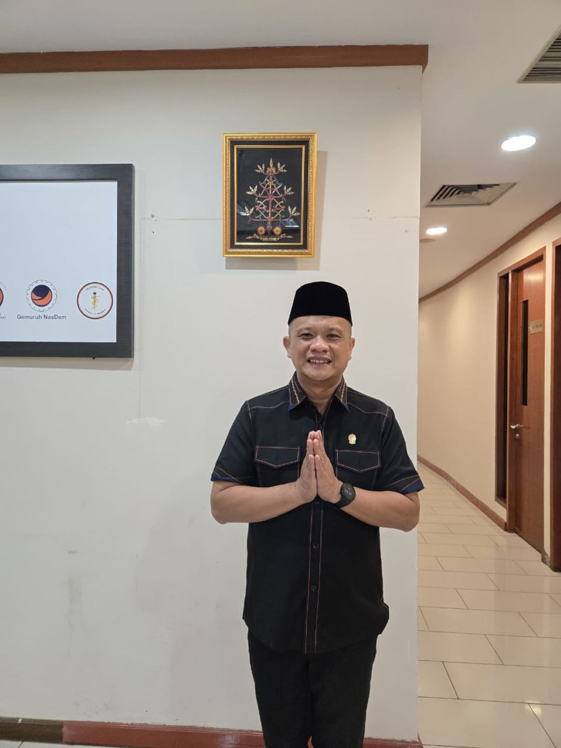 Anggota DPRD Sumut, Berkat Kurniawan Laoli.