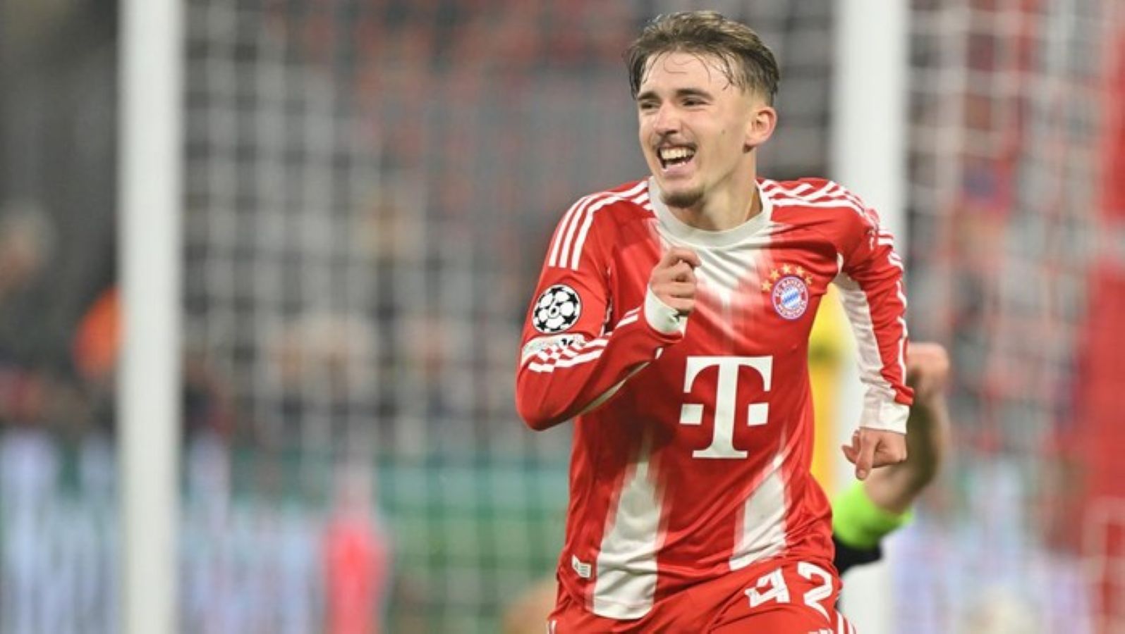 Lennart Karl, pemain muda Bayern Munich, tampil impresif di musim 2025 meski sempat memicu kontroversi terkait Real Madrid.