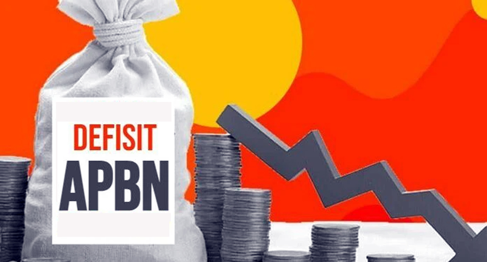 Ilustrasi defisit APBN 2026 sebesar Rp689 triliun, yang akan dibiayai melalui utang, investasi, dan skema pembiayaan lain.