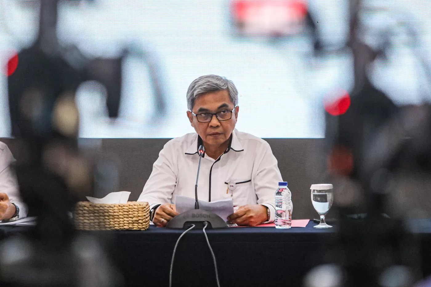 Ketua Komisi Pemberantasan Korupsi (KPK) Setyo Budiyanto memberikan keterangan terkait penanganan dugaan korupsi kuota haji 2024.