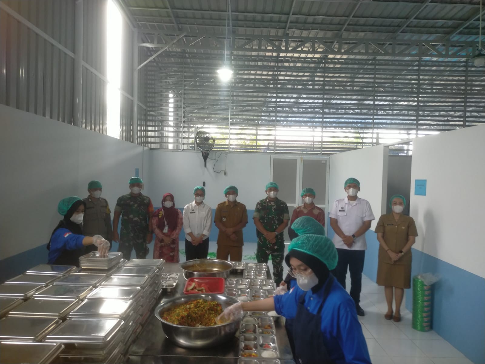 Peresmian SPPG Yayasan Patunggung Simalungun di Perumahan Sibatu-batu Indah, Siantar, Selasa (61).