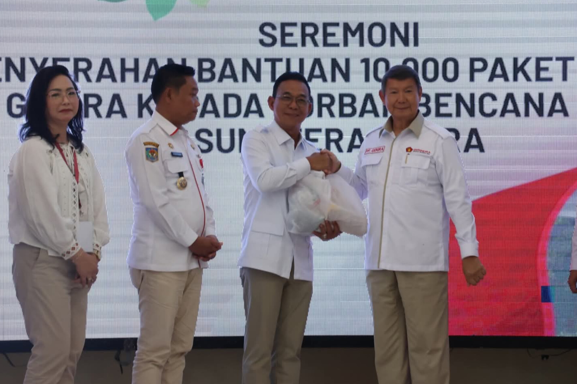 Bupati Tapanuli Selatan H. Gus Irawan Pasaribu menghadiri Dialog Nasional bersama Utusan Khusus Presiden Hashim S. Djojohadikusumo dan Gubernur Sumut Bobby Nasution.
