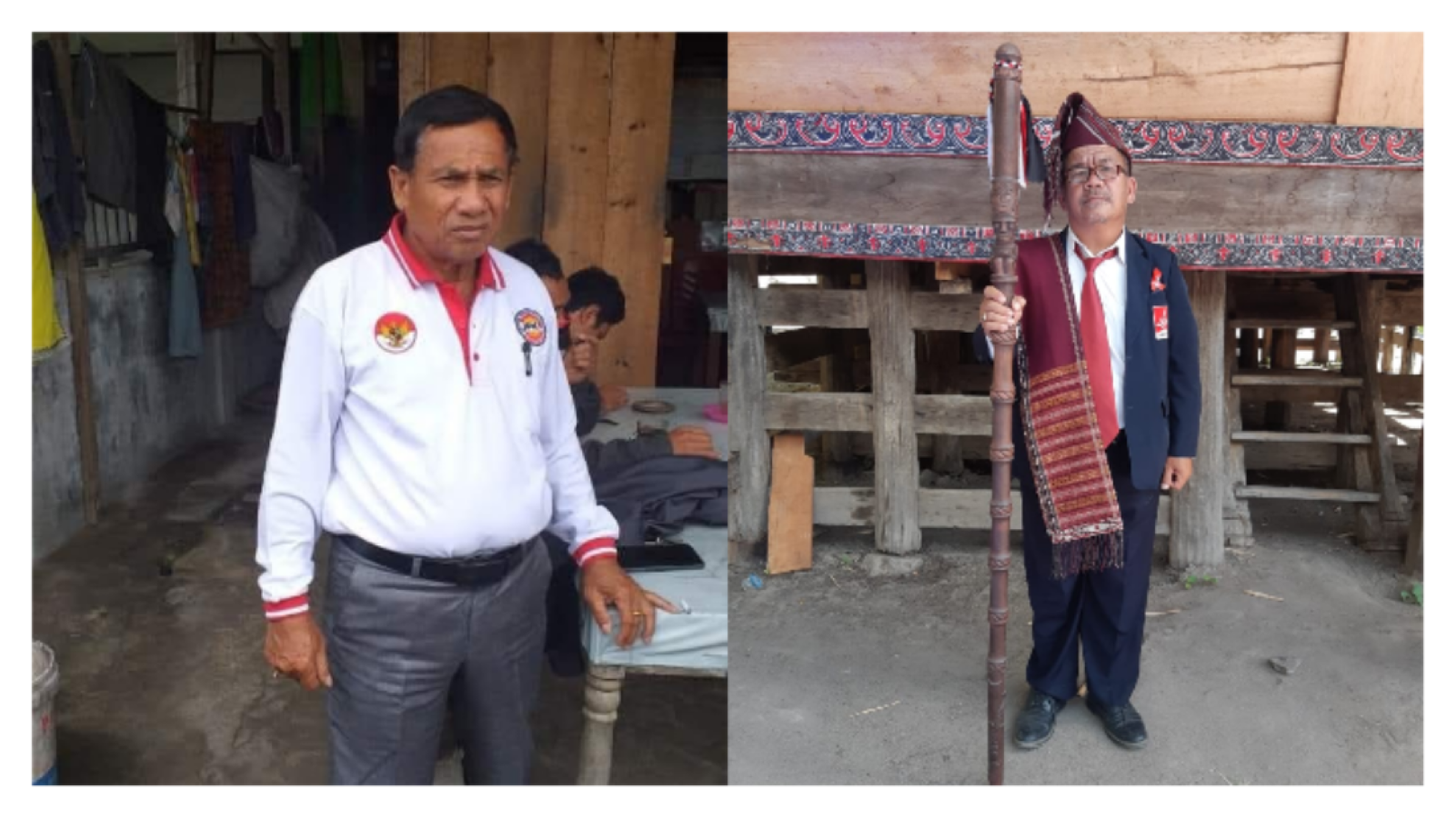 Tolopan Manullang (kanan) dan Erikson Simbolon (kiri) mendesak Kapolres Humbahas serta pemerintah daerah bertindak tegas memberantas judi togel.