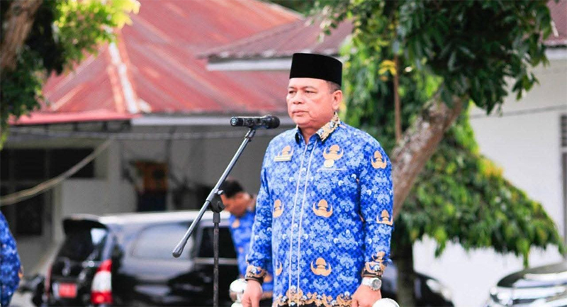 Sekda Kabupaten Labuhanbatu Ir Hasan Heri Rambe.