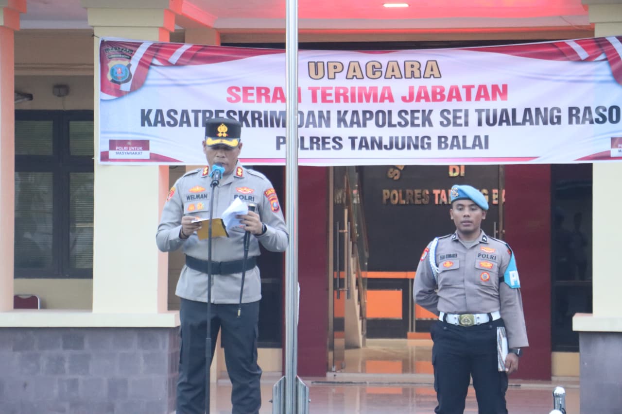 Kapolres Tanjungbalai, AKBP Welman Feri.
