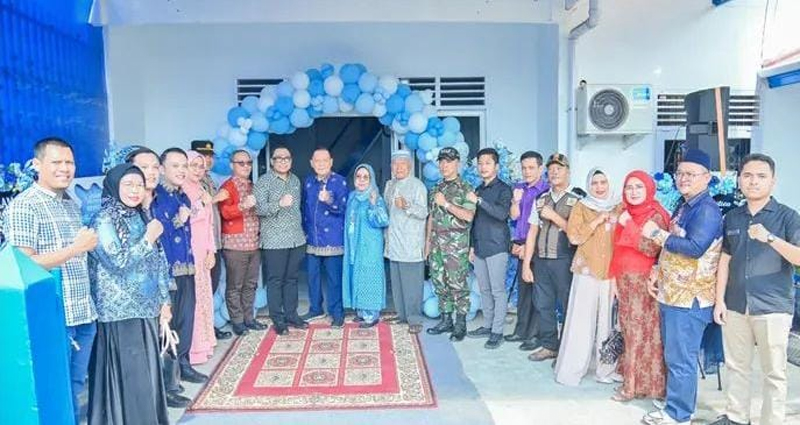 Wakil Wali H. Harry Pahlevi Harahap, resmikan pengoperasian Dapur SPPG di Kelurahan Ujung Padang, Kecamatan Padangsidimpuan Selatan,Kota Padangsidimpuan, Sabtu (24/1/2026).