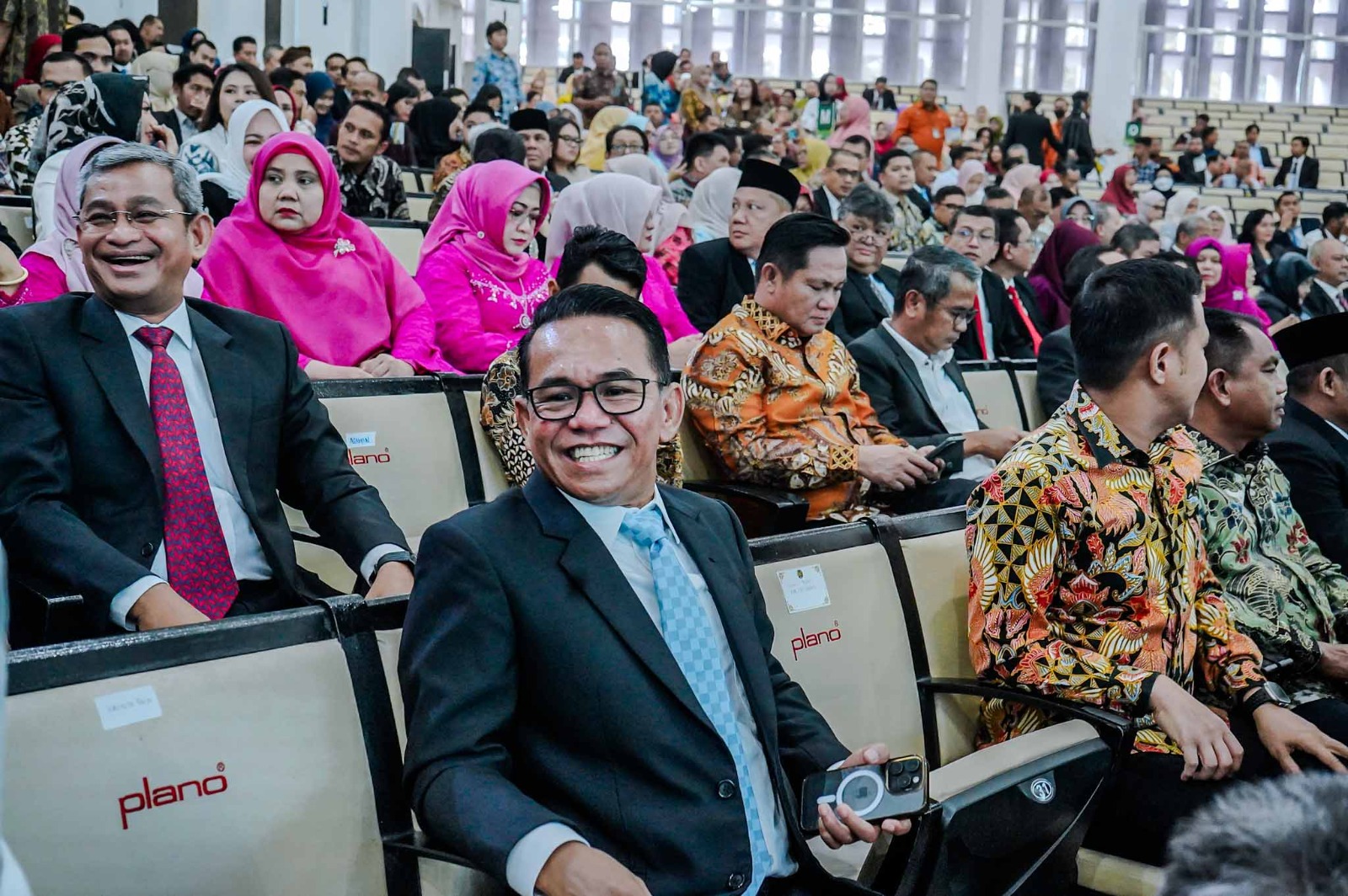 Wakil Wali Kota Medan H. Zakiyuddin Harahap menghadiri pelantikan Prof. Dr. Muryanto Amin sebagai Rektor USU periode 2026&ndash;2031 di Auditorium USU, Rabu (28/1/2026).