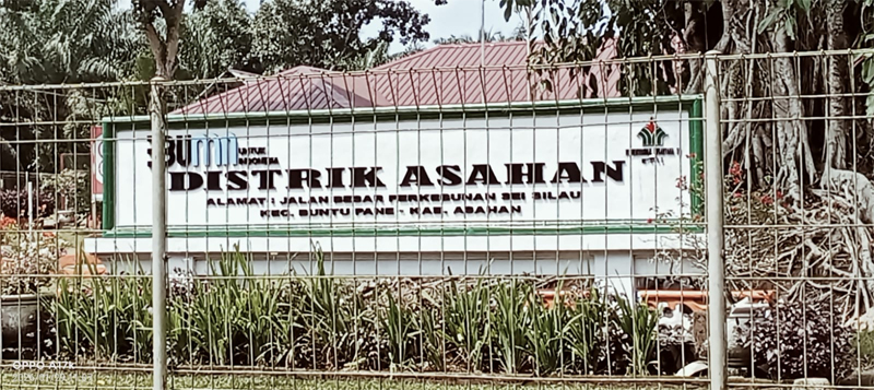 PTPN IV Distrik Asahan.
