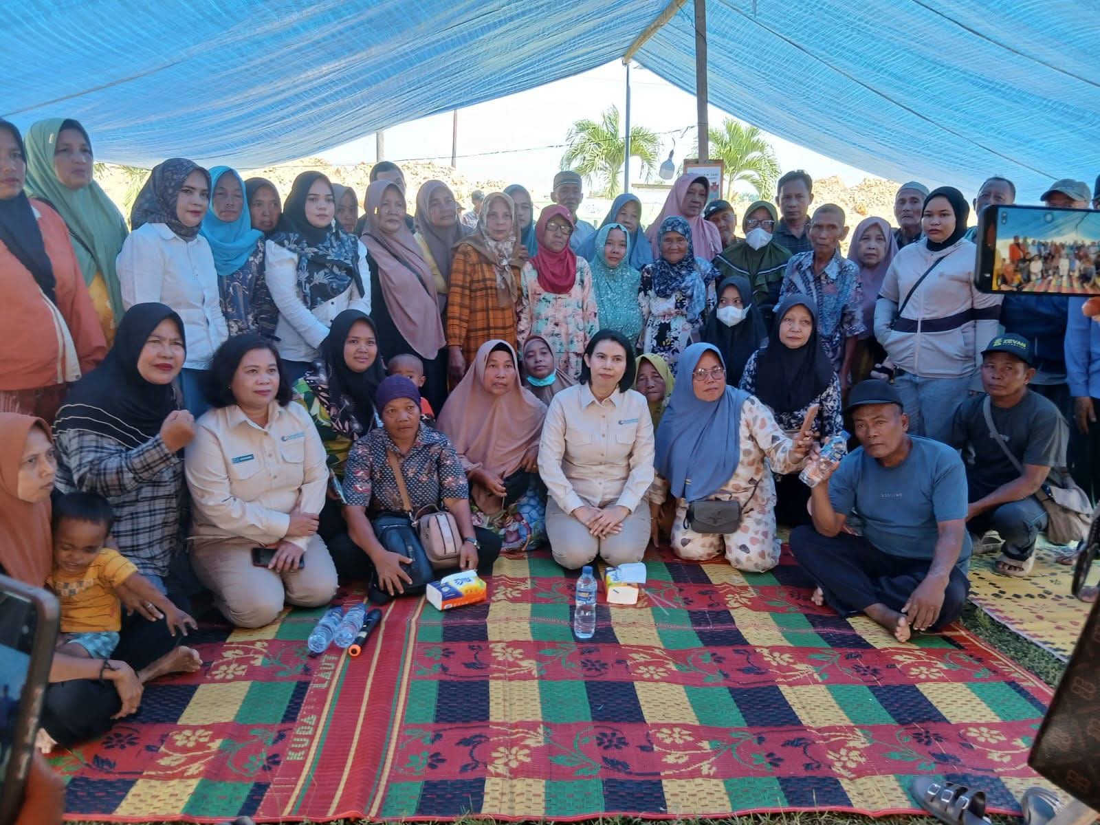 Kepala Kanwil Kemenkumham Sumatera Utara melakukan kunjungan langsung ke lokasi penggusuran warga Kelompok Tani Padang Halaban.