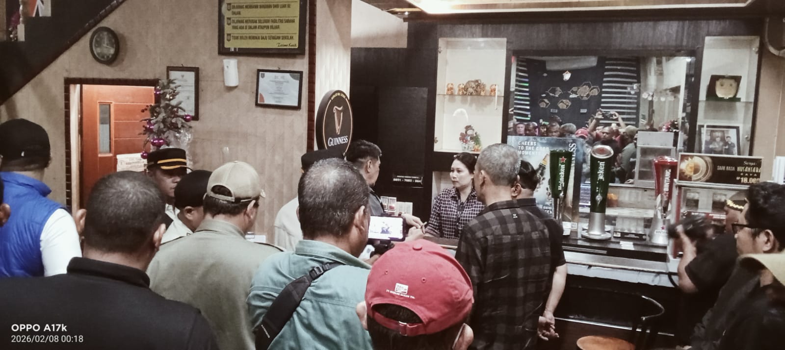 Sidak TMH di Kisaran oleh anggota DPRD Asahan dan tim.