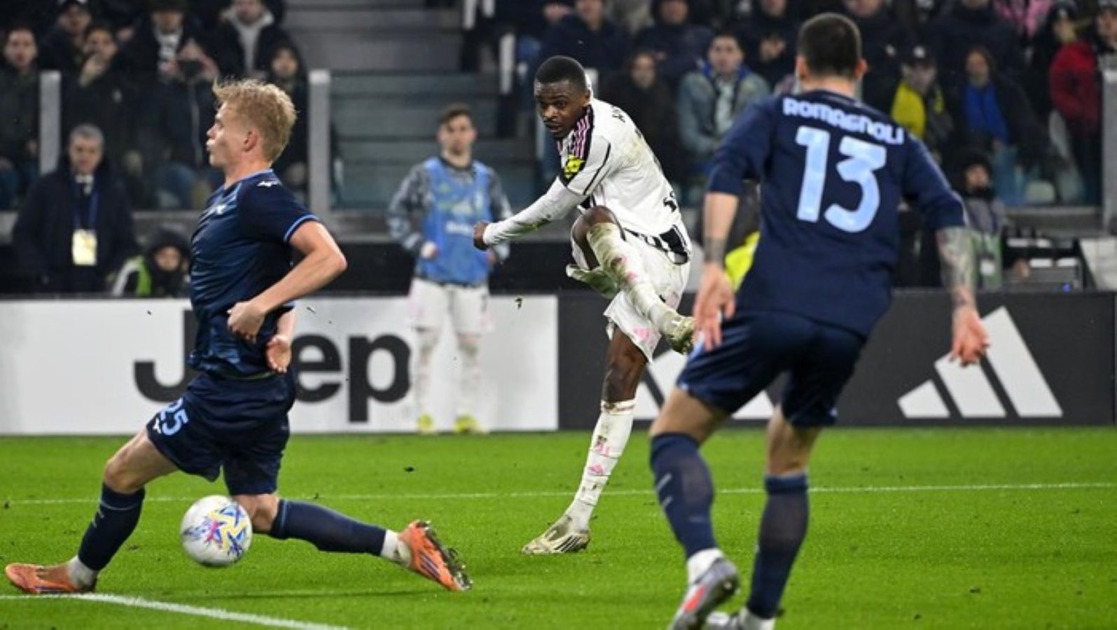 Pierre Kalulu selamatkan Juventus pada menit akhir laga Serie A di Allianz Stadium.