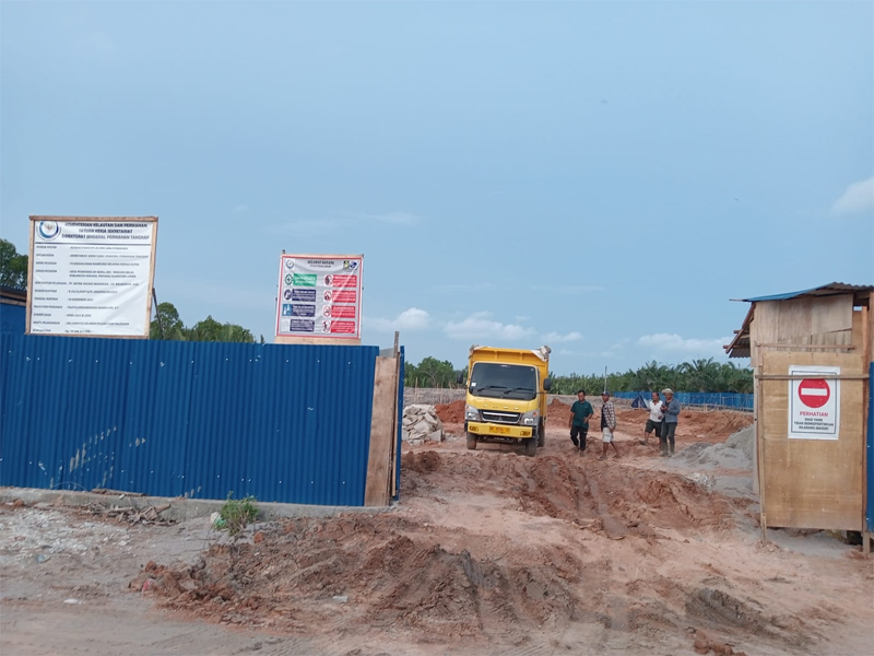 Pembangunan Kampung Nelayan Merah Putih (KNMP) di Desa Sei Pematang Baru Kecamatan Tanjungbalai.