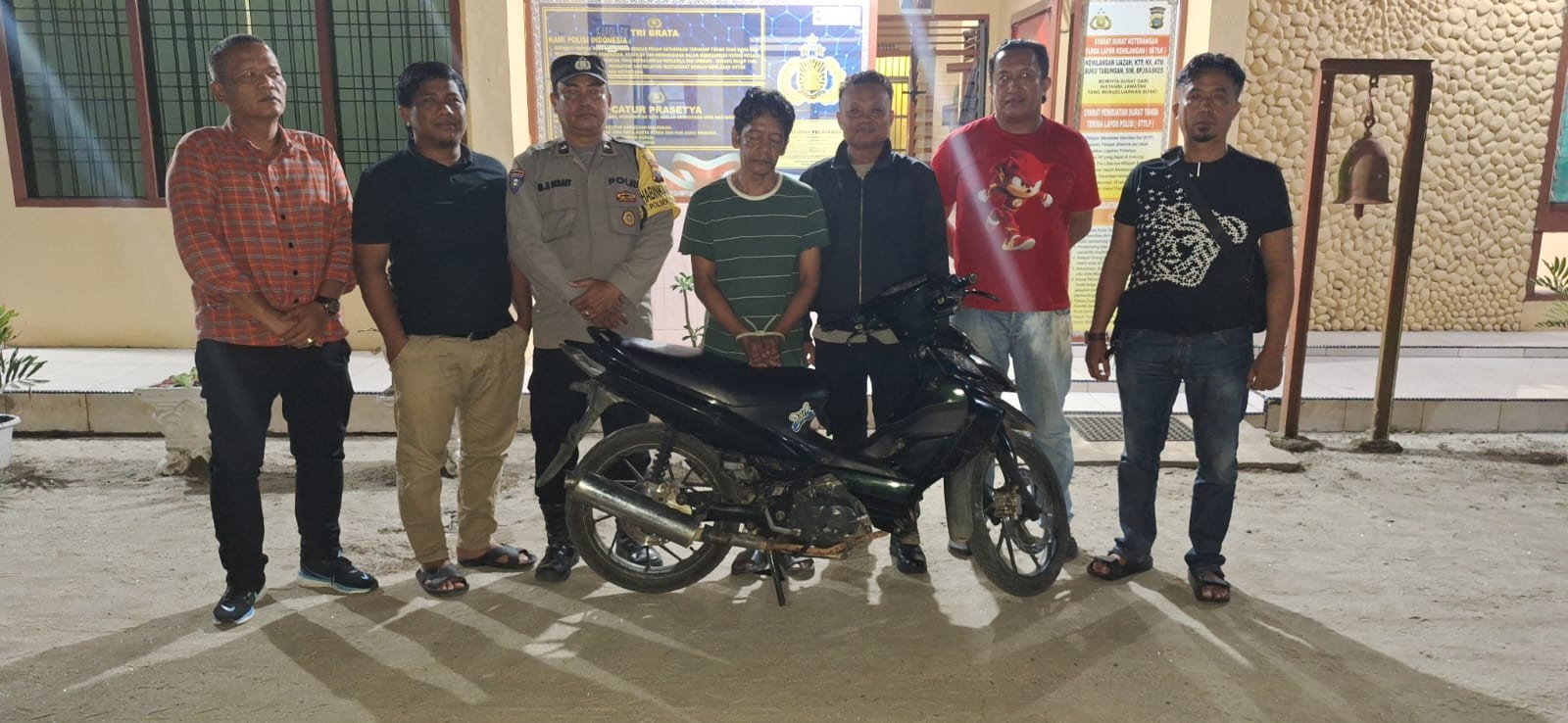 Pelaku penggelapan sepeda motor diamankan personel Polsek Bangun setelah dilaporkan korban di wilayah Kabupaten Simalungun.