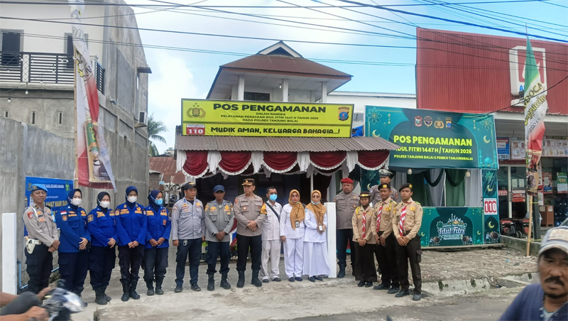 Sipropam Polres Tanjungbalai melaksanakan pengecekan mendadak ke sejumlah Pos Pengamanan (Pospam) dan Pos Terpadu.